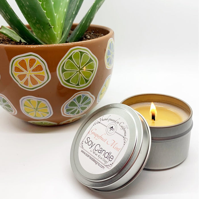 Travel Tin Soy Candle (Fall) (3 Types)
