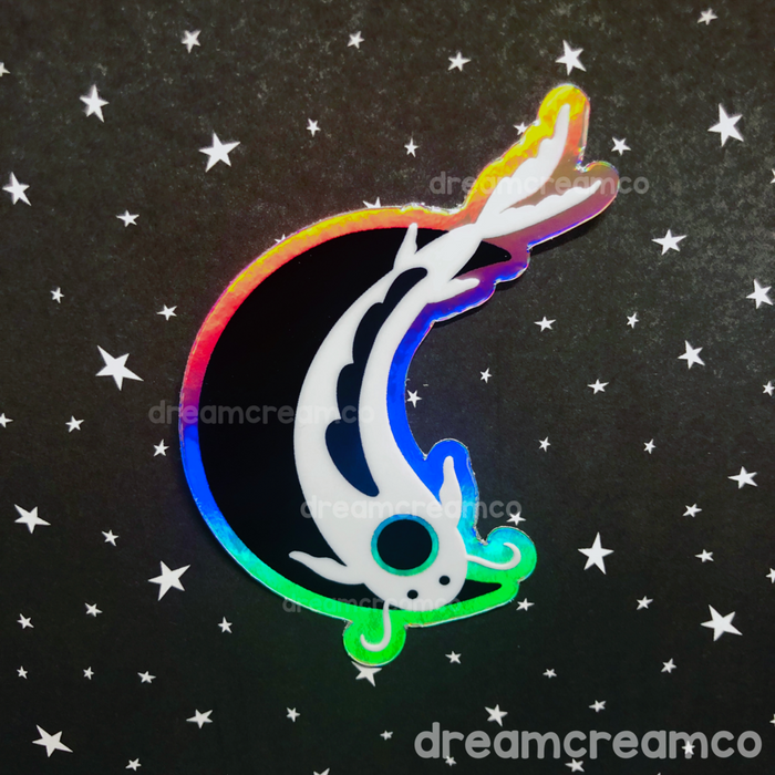 ATLA Tui (Moon Spirit - White Koi) Sticker