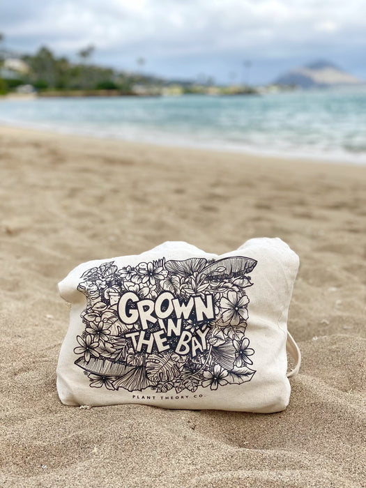 Grown In The Bay Canvas Tote
