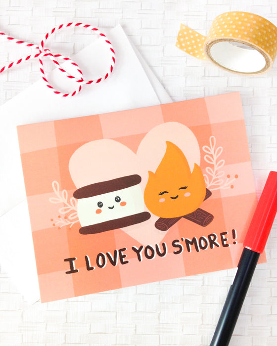 I Love You S’more Card