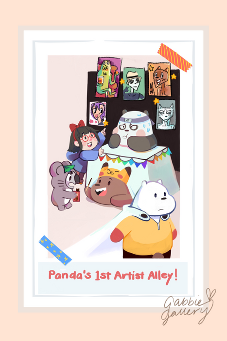 Panda's First Artist Alley