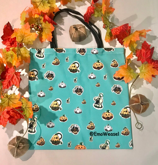 Pumpkin Pattern Tote Bag