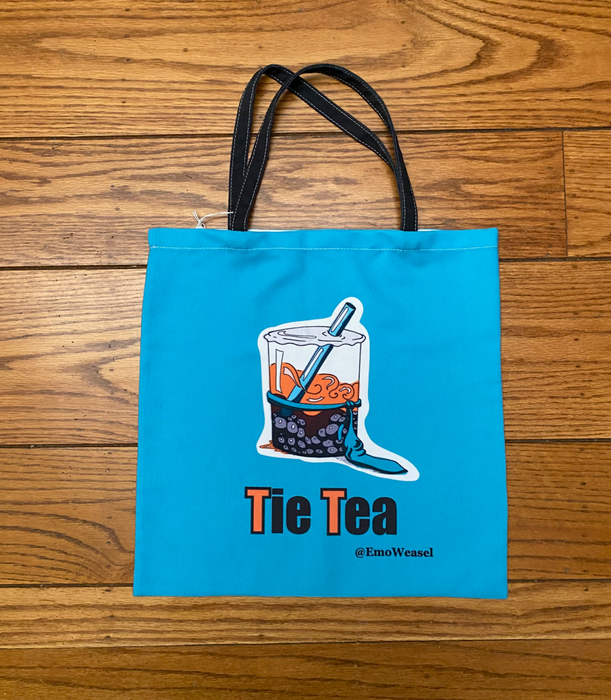 Tie Tea Tote Bag