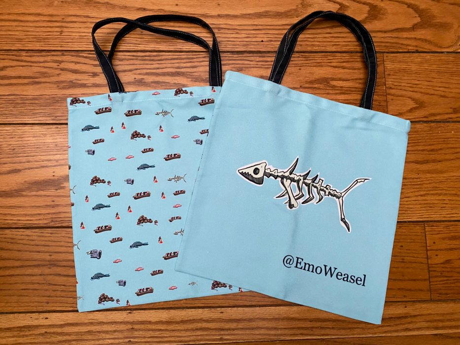 Meet Your Meal Tote Bag - Fish