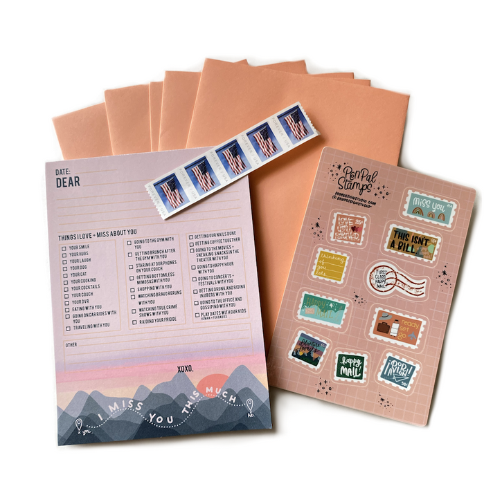 Wanderlust Passport - Letter Writing Kit