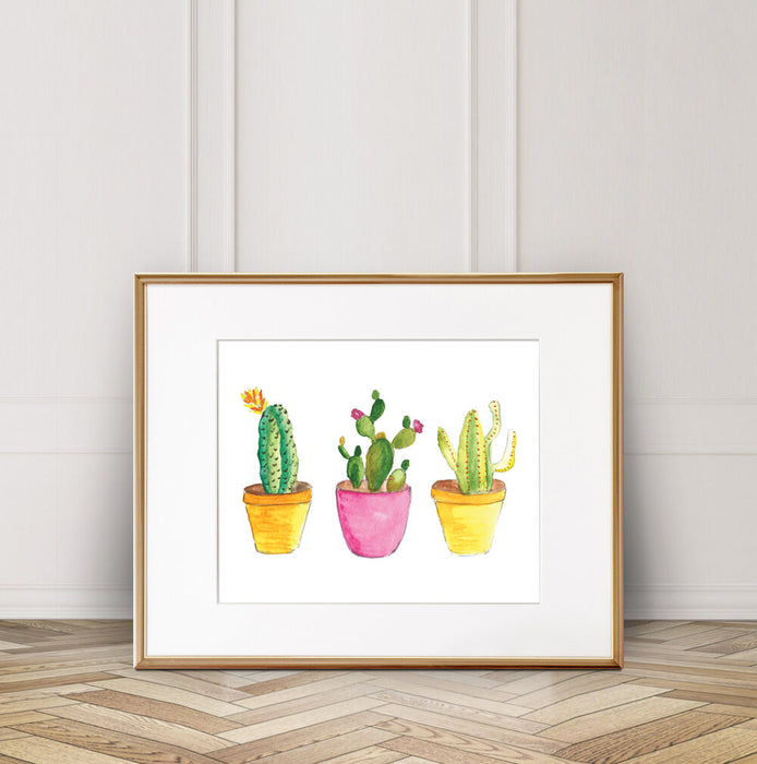 3 Cheerful Cactus