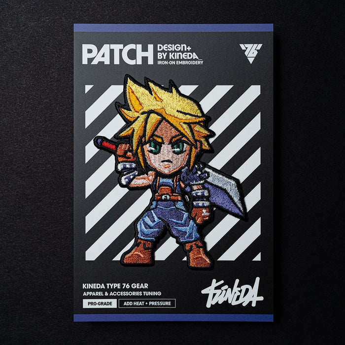 Cloud Strife | Final Fantasy - Patch (Embroidered Iron-On)