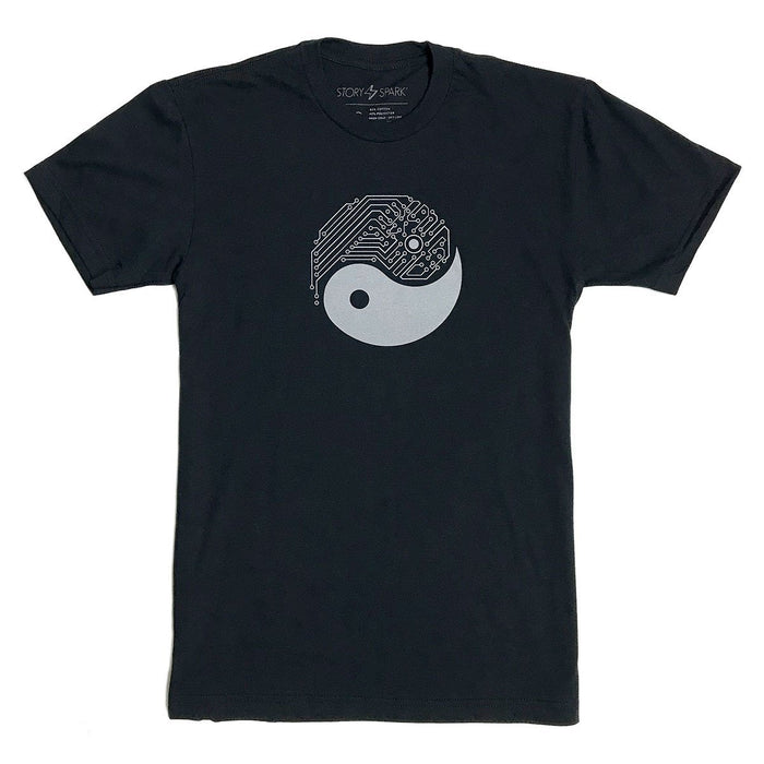 Yin Yang Tech T-Shirt (Black)