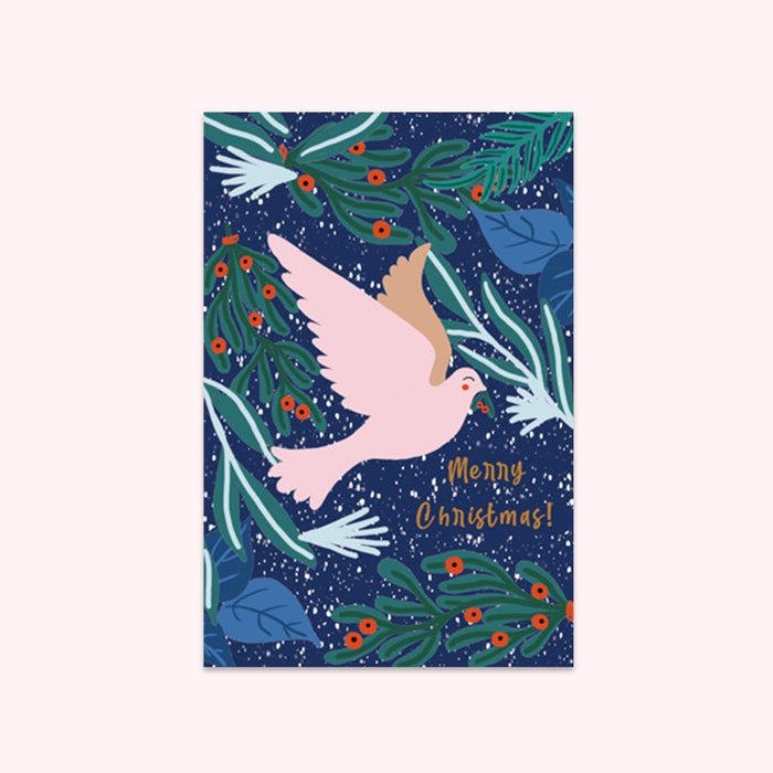 Bird Holiday Greeting Card