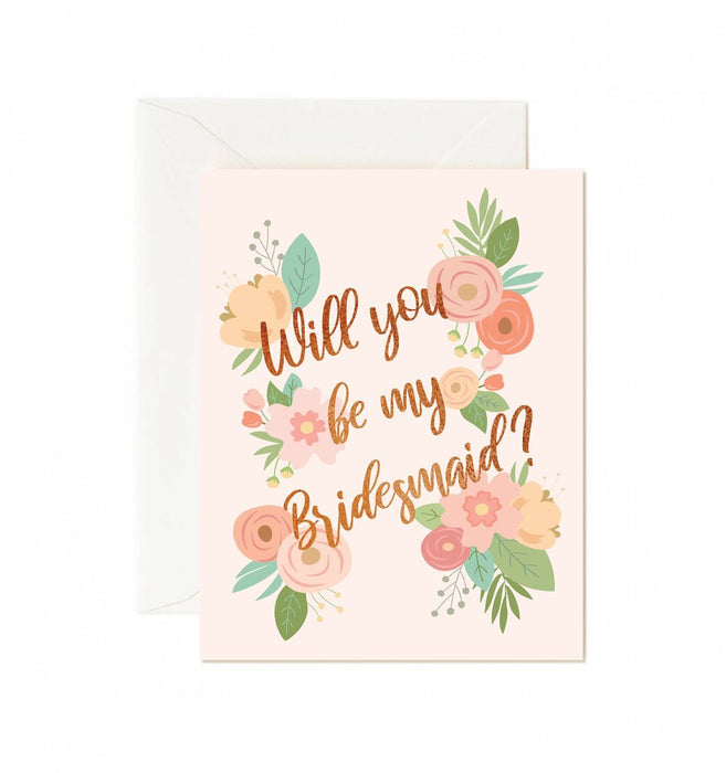 Will You Be My Bridesmaid? Greeting Card