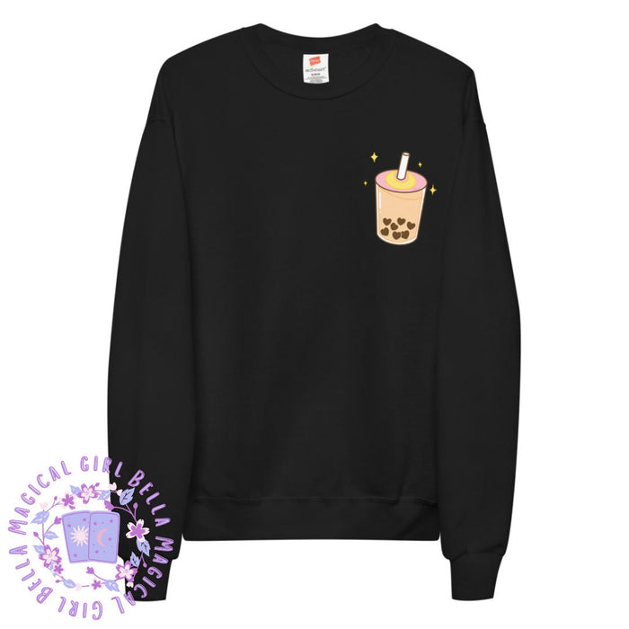 Boba Unisex Fleece Sweater - Black