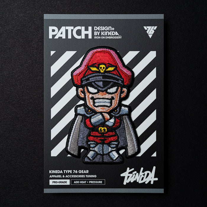Street Fighter M.Bison - Patch (Embroidered Iron-On)