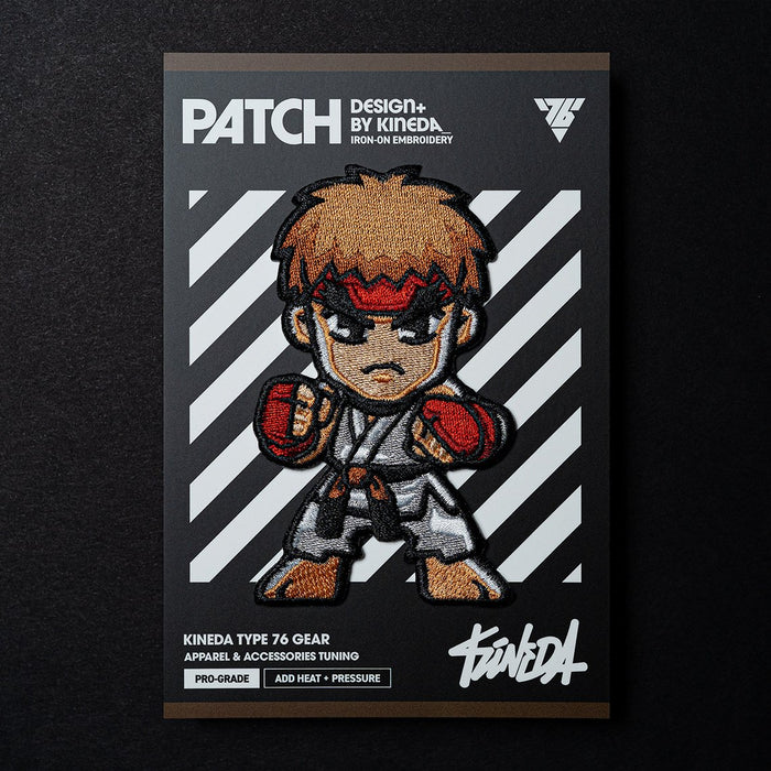 Street Fighter Ryu - Patch (Embroidered Iron-On)
