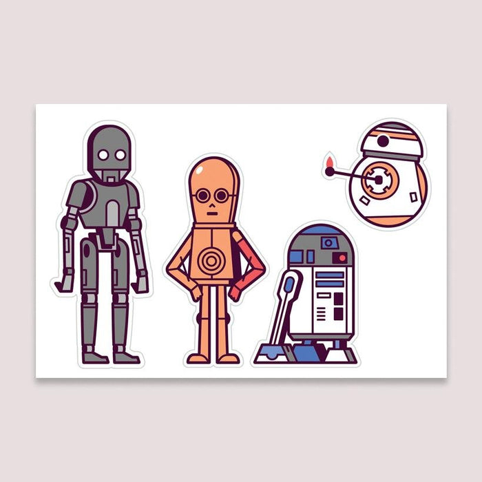 Star Wars Sticker Set: Droids