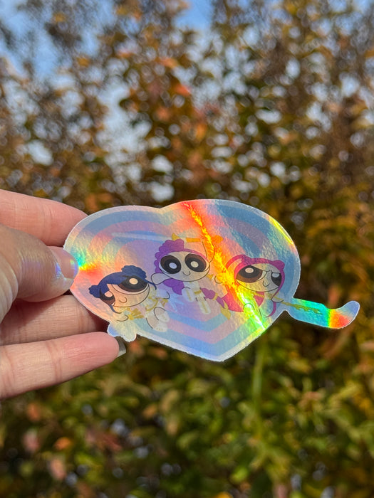 3.5in K-PUFF Demon Hunters Holographic Stickers