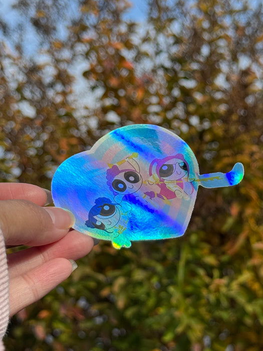 3.5in K-PUFF Demon Hunters Holographic Stickers