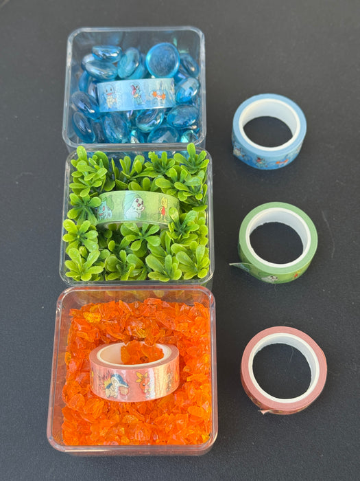 1.5cmx5m Starter Pokemon Washi Tape