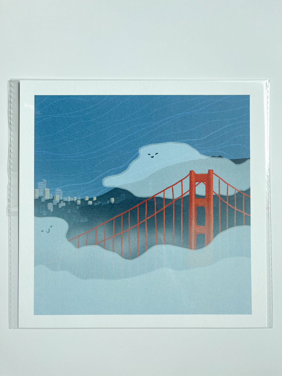Karl Print - Golden Gate Bridge — San José Made