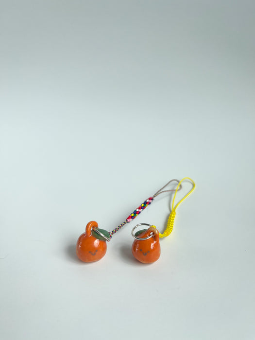Ceramic Keychain - Tangerine