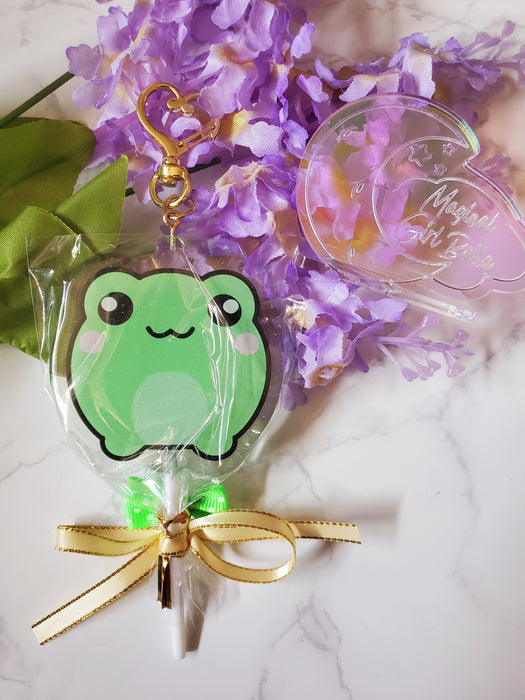 Froggy Lollipop Keychain