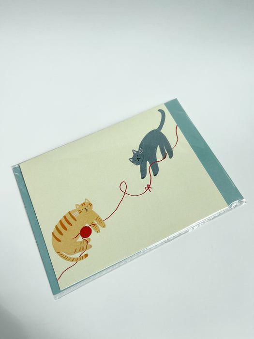 Greeting Card - Two Cats