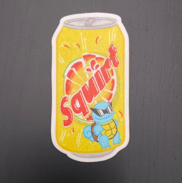 Squirt Squirtle Vinyl Sticker