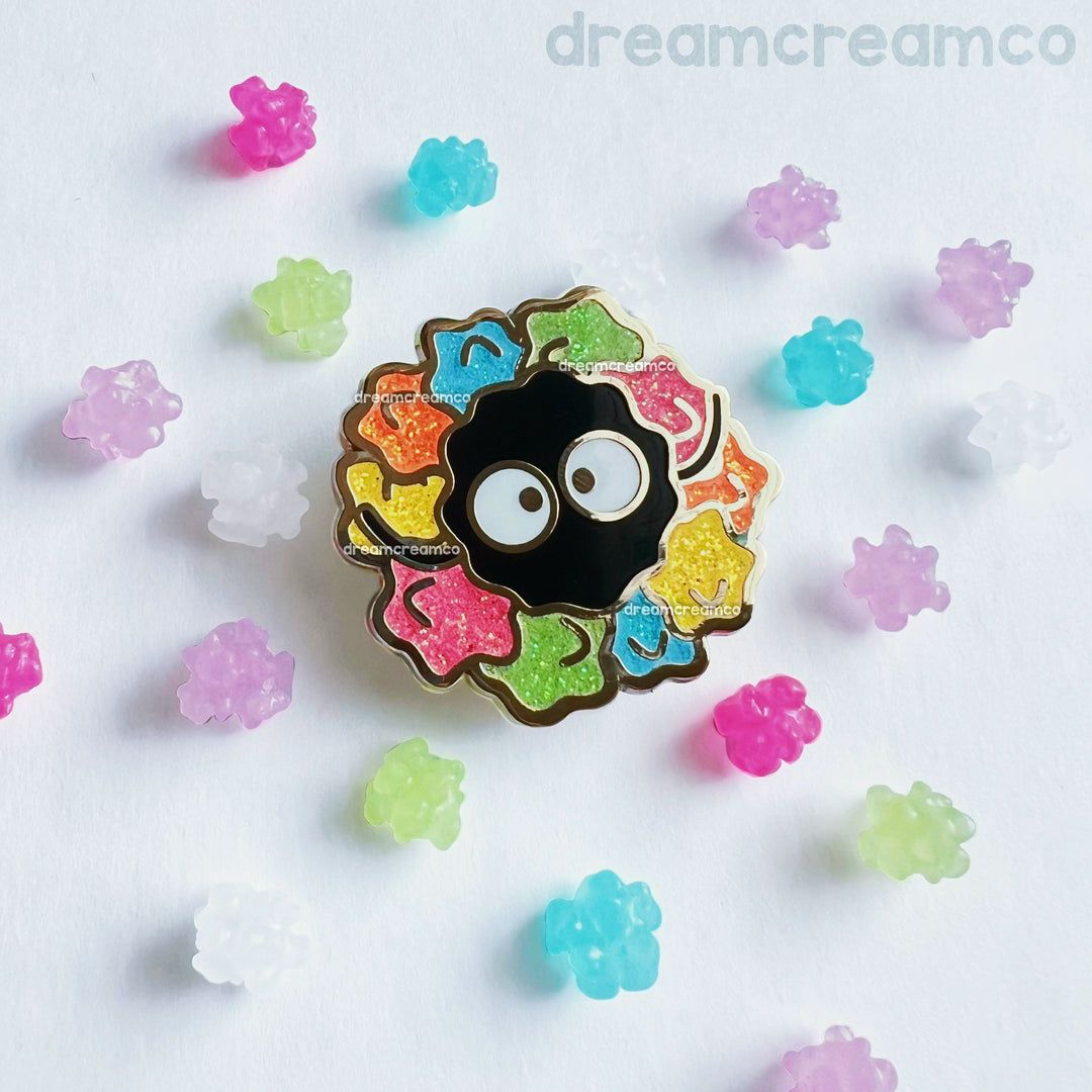 Soot Sprite Enamel Pin — San José Made