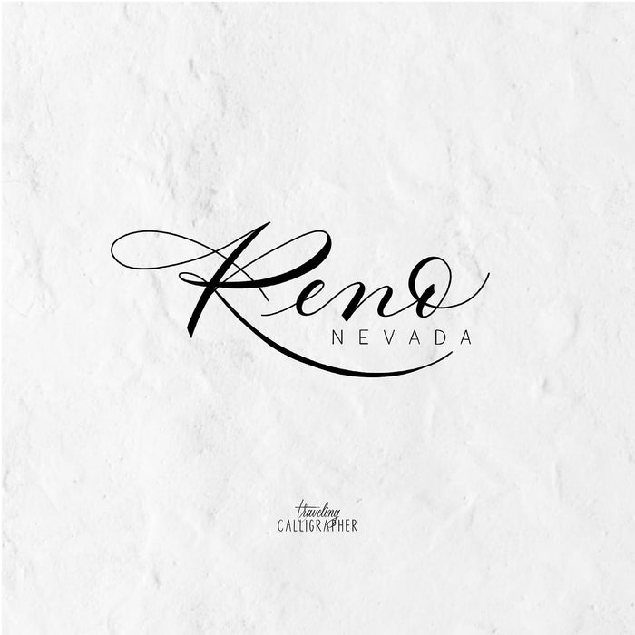 Reno, NV Map Print