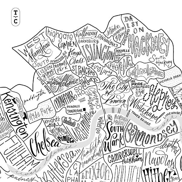 London Map Print