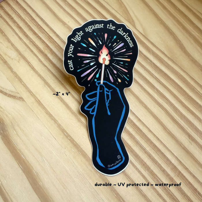 Cast Light Match Sticker
