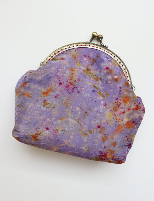 Botanically Dyed Silk Clutch - Small