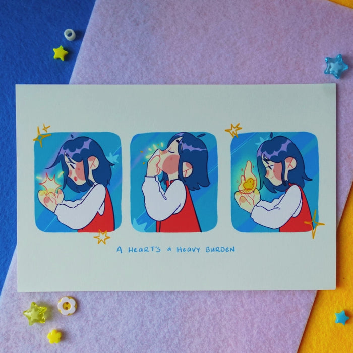 A heart's a heavy burden - Print