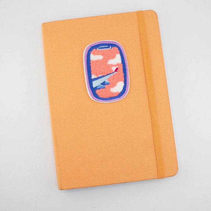 Airplane Window - Chenille Woven Sticker Patch