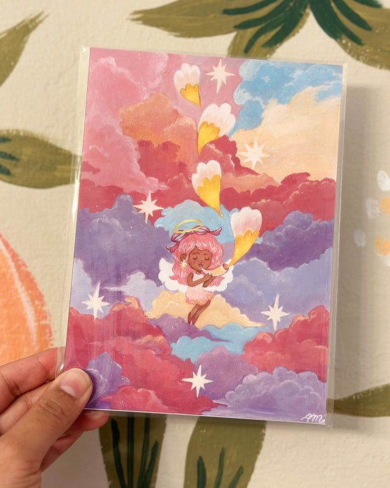 An Angel Gets Its Wings (5x7)