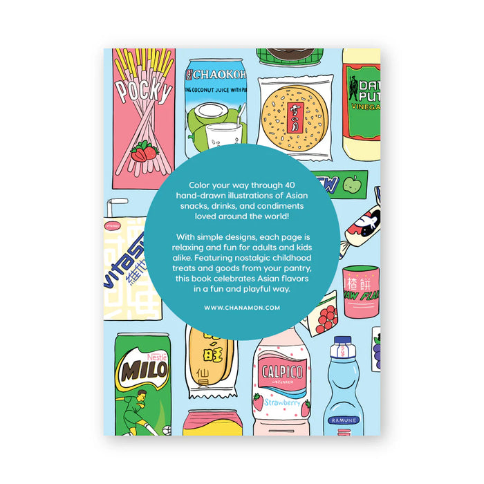 Asian Pantry Coloring Book