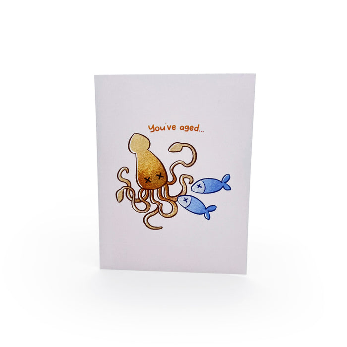 Birthday Card - Fish Sauce - Aged to Perfection
