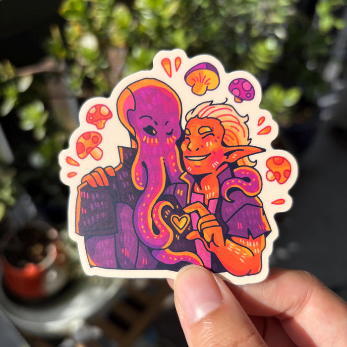 Blurg & Omeluum Sticker