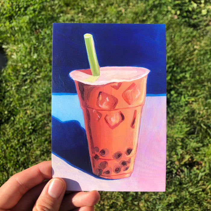 Boba Postcard
