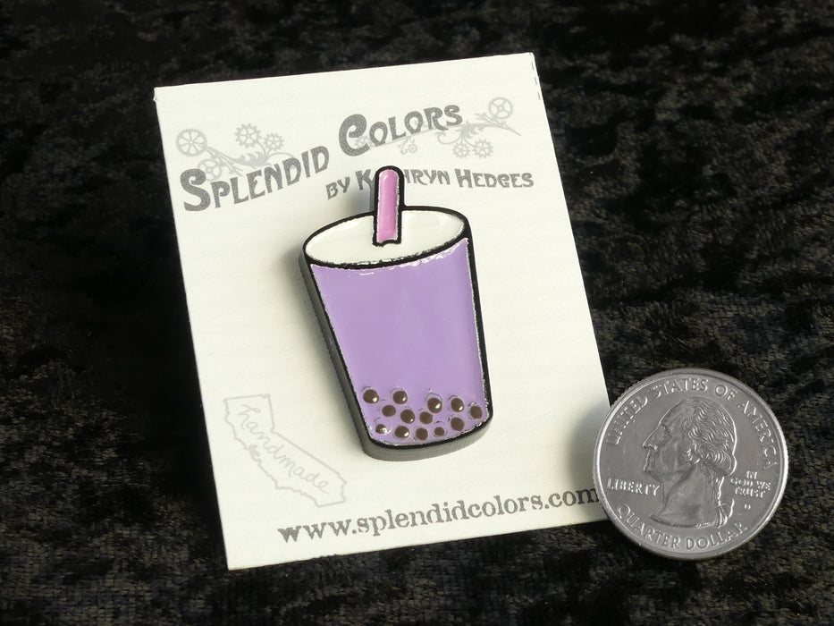 Boba Tea Pin