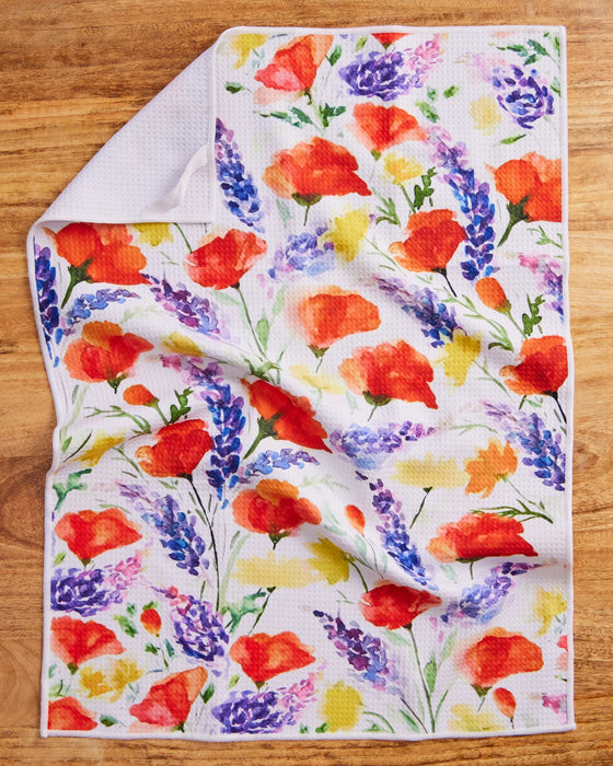 California Wildflowers Kitchen Towel
