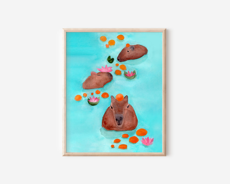 Capybara Print