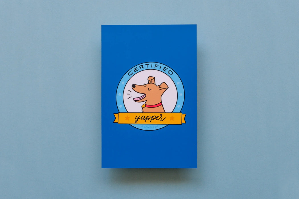 Certified Yapper Postcard / Mini Print