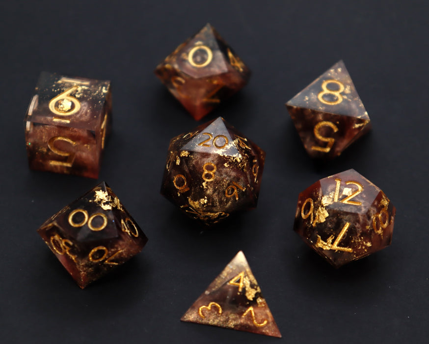 Handmade Resin Dice Set (B-Grade)—Charm Magic