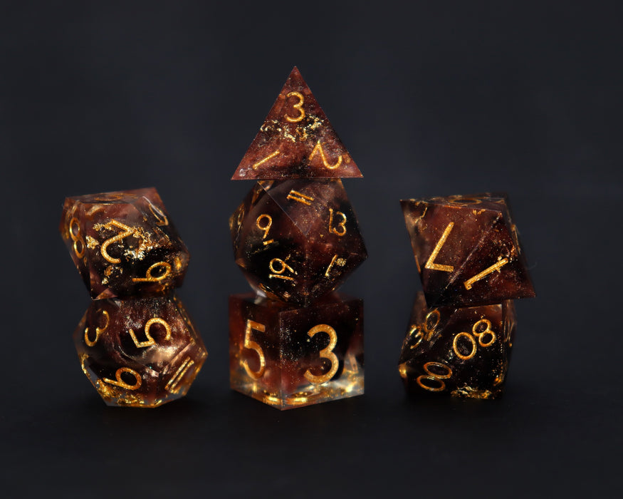 Handmade Resin Dice Set (B-Grade)—Charm Magic