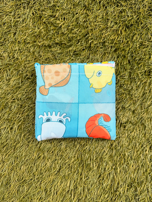 Checkered Creatures Reusable Bag