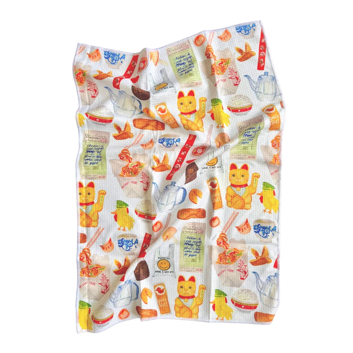 Chinese Takeout Kitchen Towel