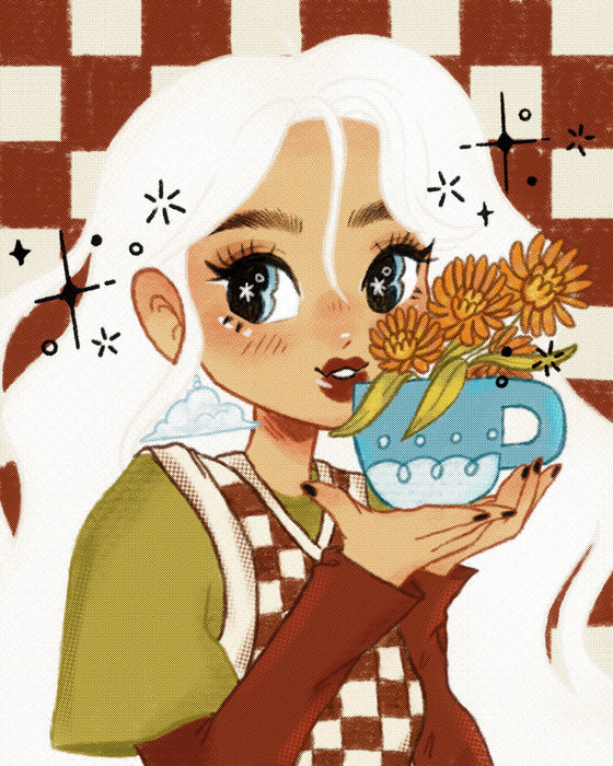 Cozy Chrysanthemum (4x5)