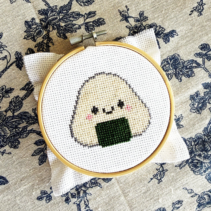 Cute Onigiri - DIY Cross Stitch Kit
