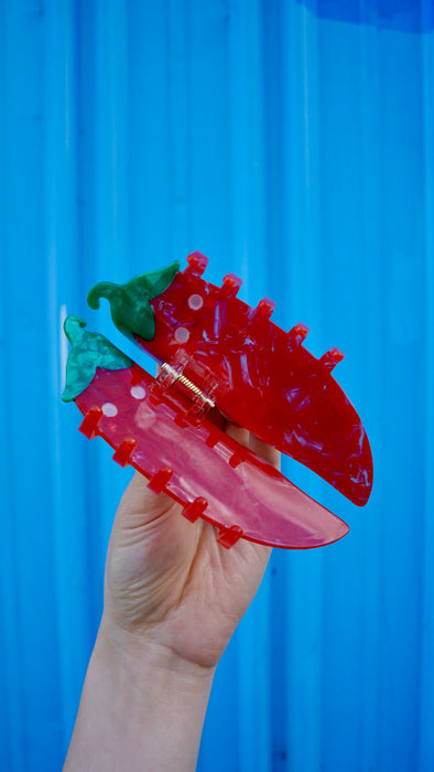 Chili Pepper Claw Clip