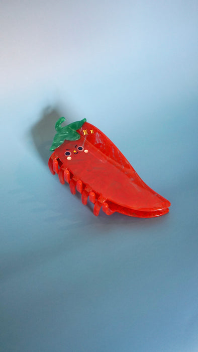 Chili Pepper Claw Clip